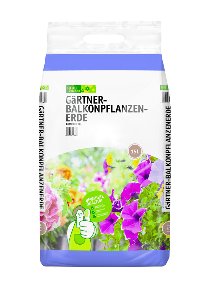 GärtnerBalkonpflanzenerde, Grün erleben Sauter grün erleben GmbH